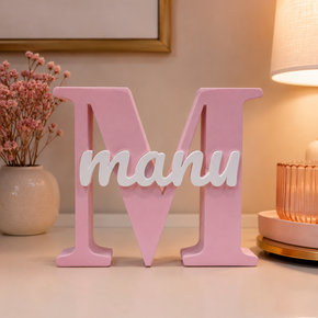 Letra Decorativa Personalizada com Nome