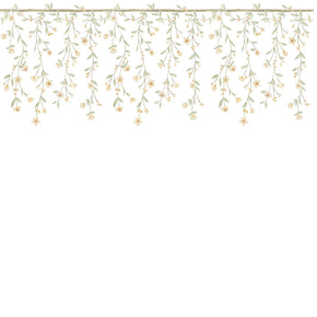 Papel de Parede Floral Ramalhetes Cascata