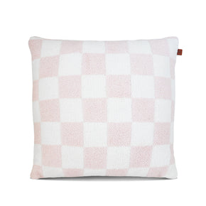 Almofada Boucle Tab 45x45 Rian Tricot Rosa Soft