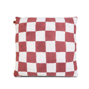 Almofada Boucle Tab 45x45 Rian Tricot Rosa