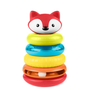 Brinquedo Infantil Interativo Argolas de Empilhar Explore e More Raposa Skip Hop