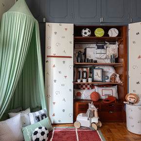 Tapete de Algodão Quadra de Tênis Exclusivo