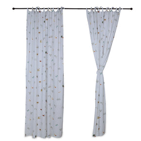 Cortina de Algodão Esportes Estampa Exclusiva Coisas da Doris