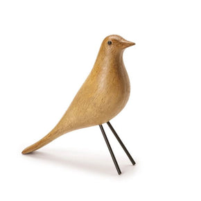 Escultura Pássaro Madeira