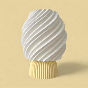 Luminária Sorvete Spiral Amarelo