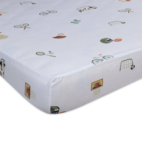 Lençol com Elástico Solteiro Exclusivo Coisas da Doris Esportes