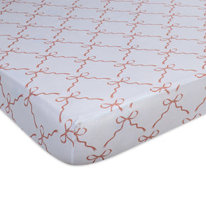 Lençol com Elástico Solteiro Exclusivo Coisas da Doris Laços