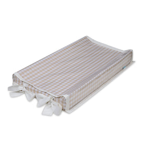 Trocador Americano Vichy Bege