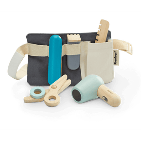 Kit Profissões Cabeleireiro em Madeira