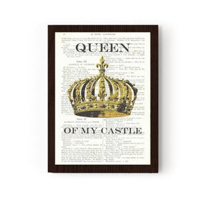 Quadro P Print Queen of My Castle