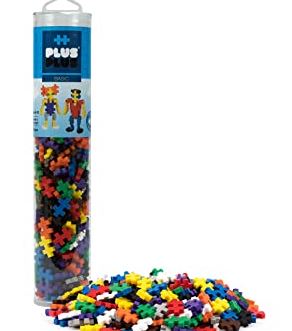 Pecinhas de Montar 100 Peças Plus Plus Mini Basic Tube Mix